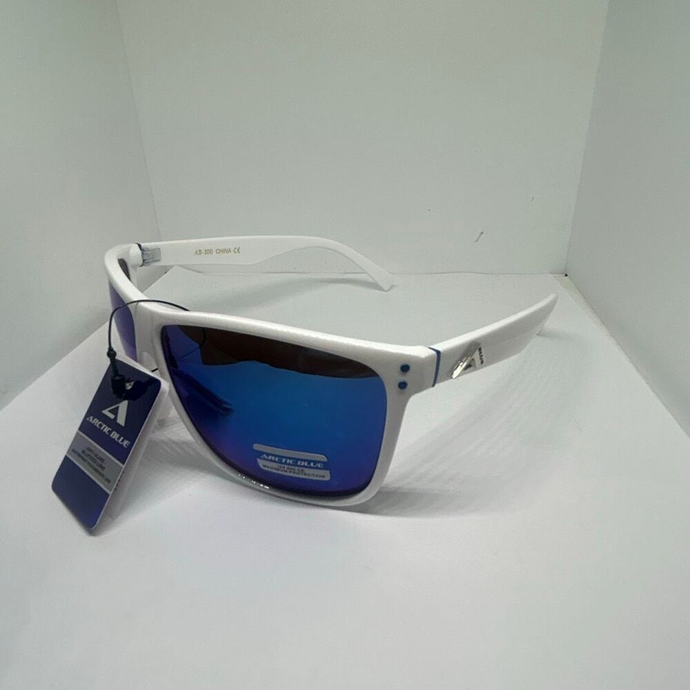 Arctic Blue UV400 Sunglasses Anti-Glare Shatterproof Lenses